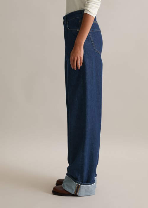 Jeans model Tomma wide — Dark Blue