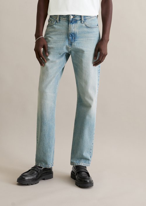 Jeans model Sverre straight — Light Blue