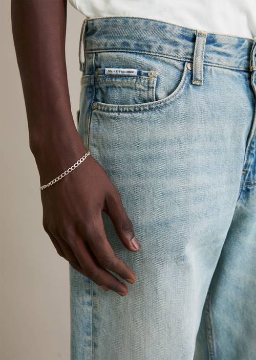 Jeans modèle Sverre droit Light Blue en vue détaillée