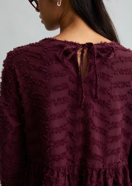 Dress relaxed — Dark Maroon