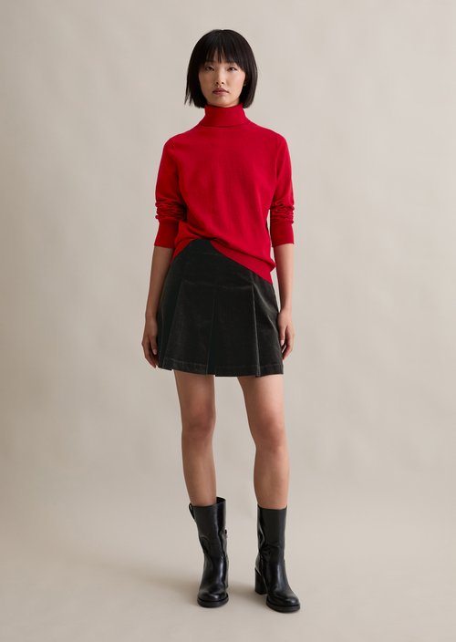 Regular turtleneck sweater — Red Mulberry