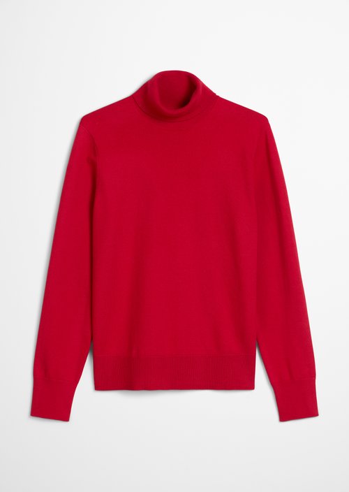 Regular turtleneck sweater — Red Mulberry