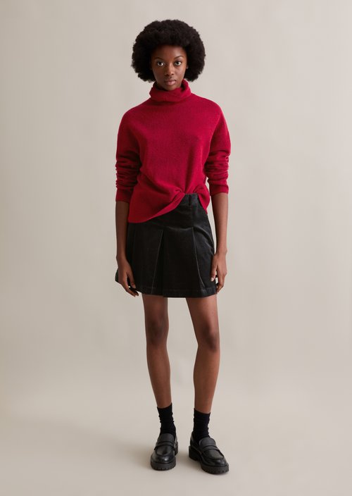 Regular turtleneck sweater — Red Mulberry