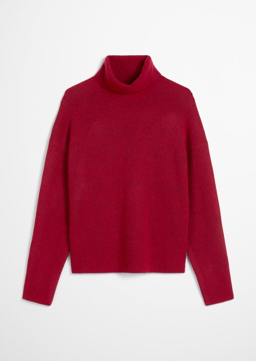 Regular turtleneck sweater — Red Mulberry