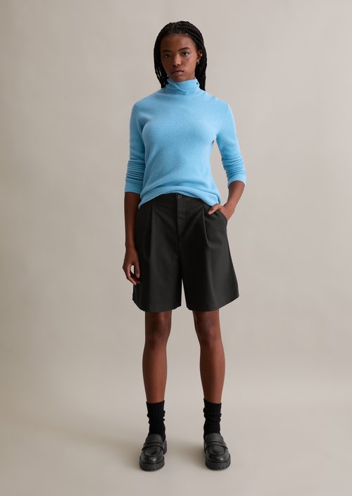 Turtleneck sweater slim — Azure Sky