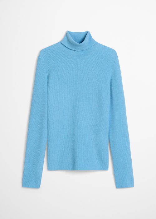 Turtleneck sweater slim — Azure Sky