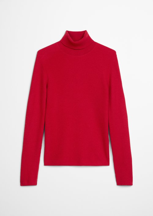 Turtleneck sweater slim — Red Mulberry