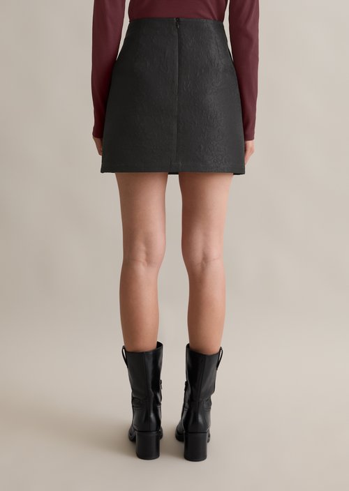 Mini skirt regular — Black