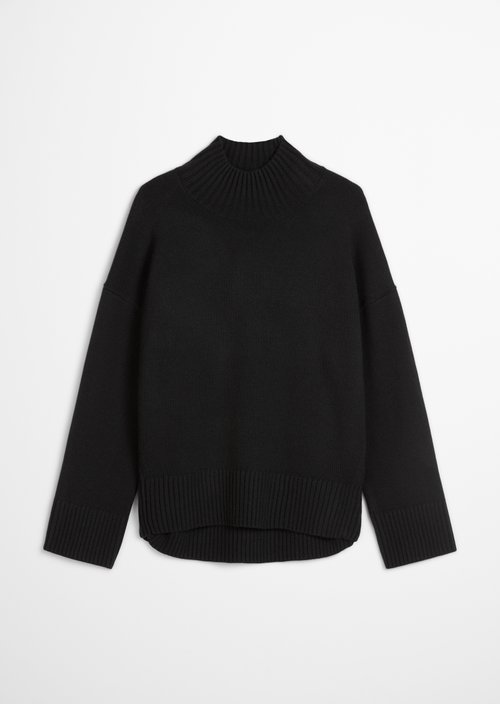 Relaxed sweater — Black