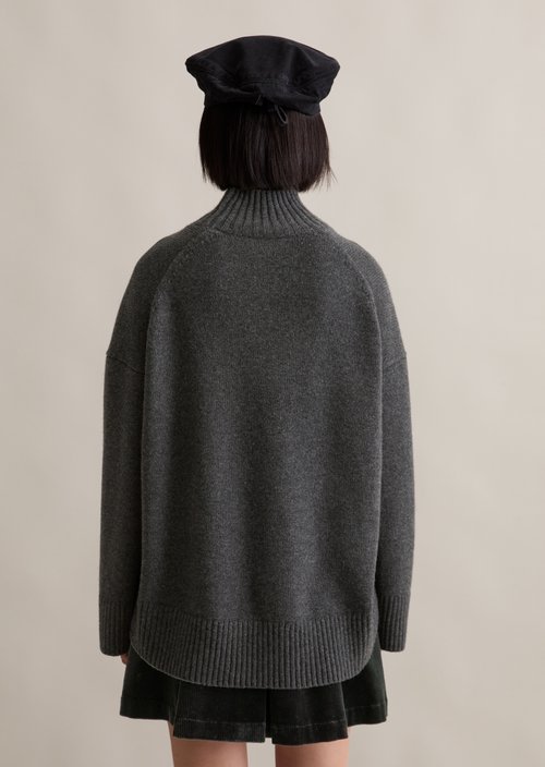 Relaxed sweater — Anthra Melange
