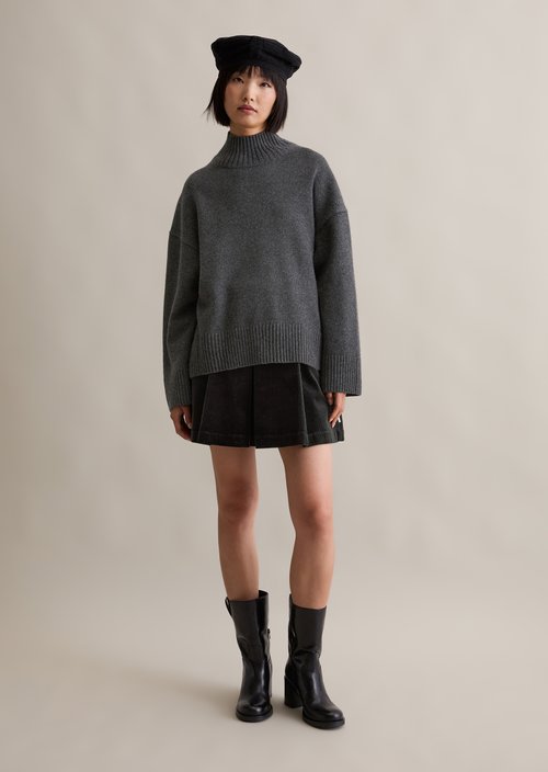 Relaxed sweater — Anthra Melange