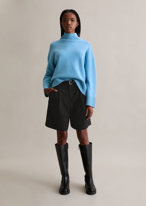 Relaxed sweater — Azure Sky