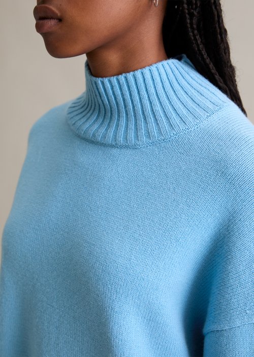Relaxed sweater — Azure Sky