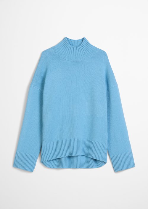 Relaxed sweater — Azure Sky