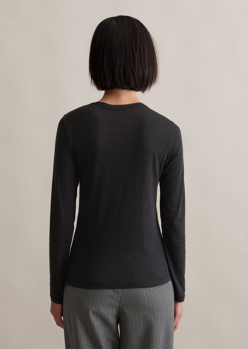 DfC longsleeve slim — Black