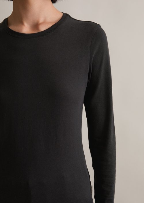 DfC longsleeve slim — Black