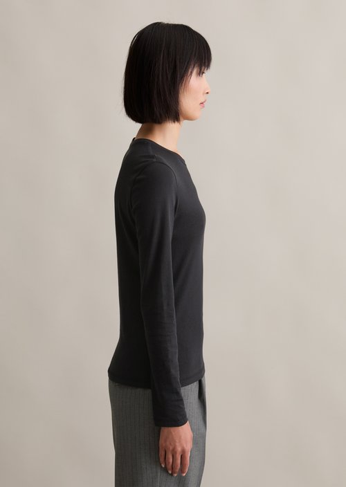 DfC longsleeve slim — Black