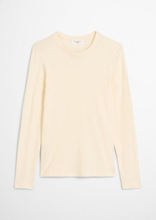 DfC longsleeve slim — White Blush