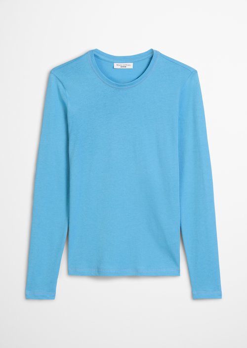 DfC longsleeve slim — Azure Sky