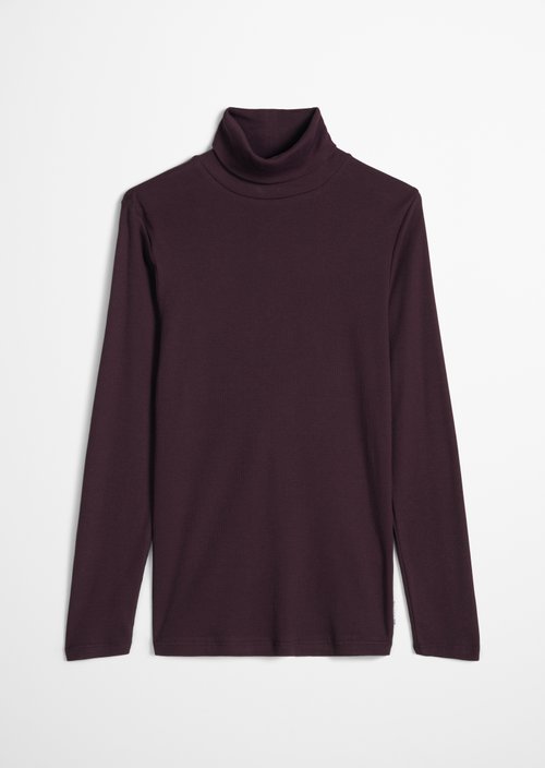 Turtleneck longsleeve slim — Rhubarb Jam