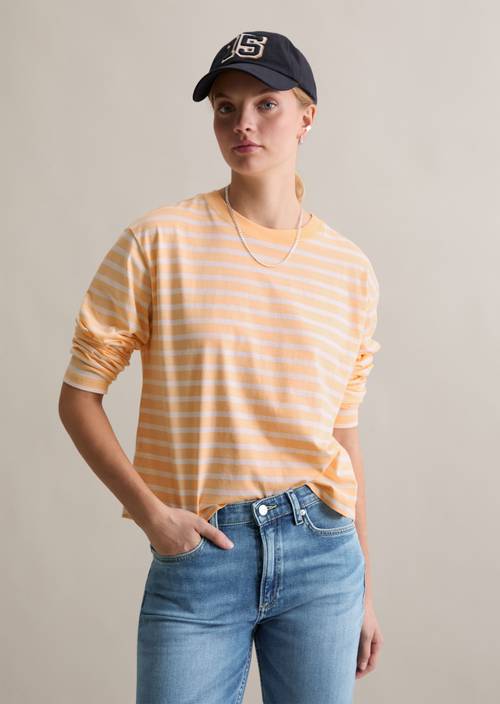 Regular de manga larga Light Orange en vista frontal