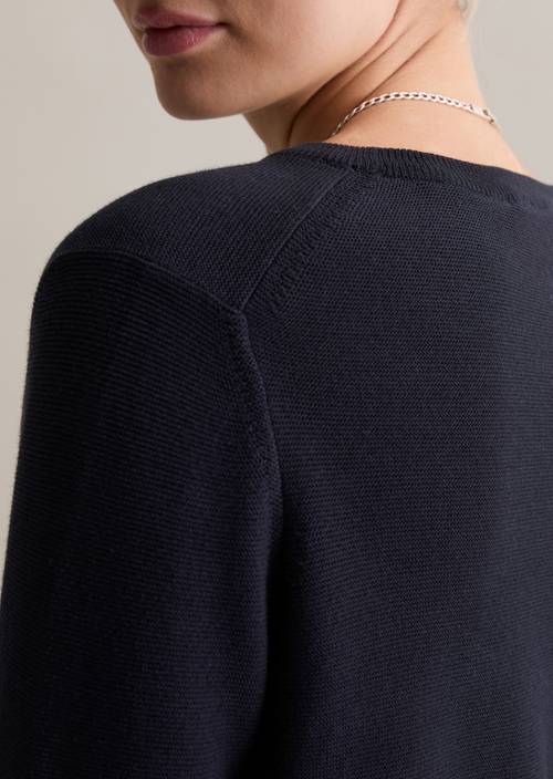 Trui regular Blue Depths in detailaanzicht