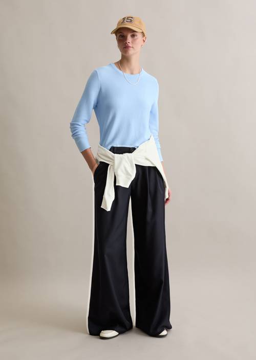 Trui regular Blue Dusk in vooraanzicht