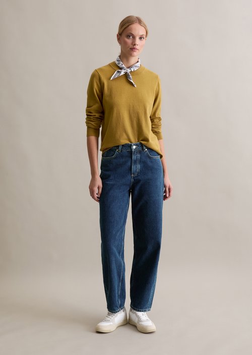 Sweater regular — Dark Yellow Melange