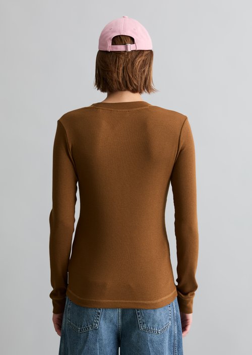Longsleeve slim — Old Copper