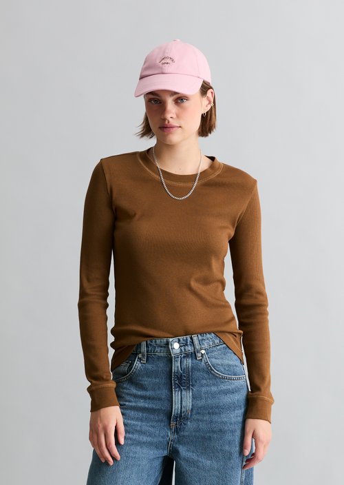 Longsleeve slim — Old Copper