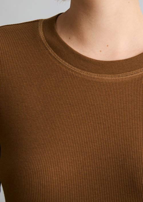 Longsleeve slim — Old Copper