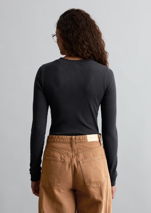 Longsleeve slim — Blue Depths