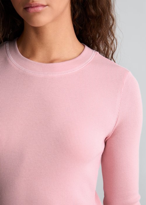 Longsleeve slim — Strawberry Cream
