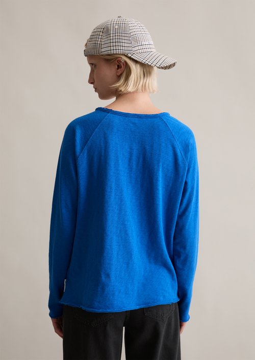 Longsleeve regular — Pale Cobalt