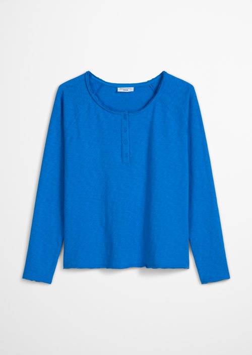 Longsleeve regular — Pale Cobalt