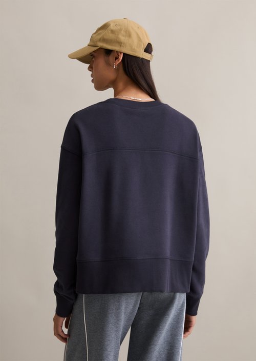 Relaxed sweatshirt — Blue Depths