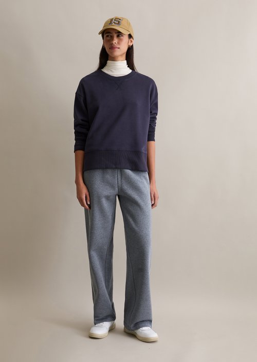 Relaxed sweatshirt — Blue Depths