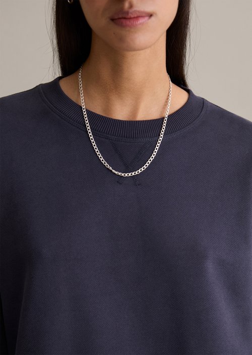 Relaxed sweatshirt — Blue Depths