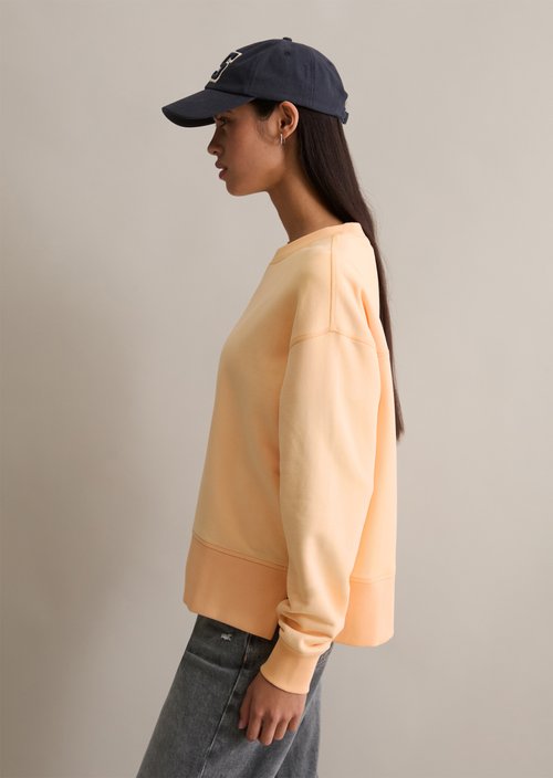 Relaxed sweatshirt — Bleached Apricot