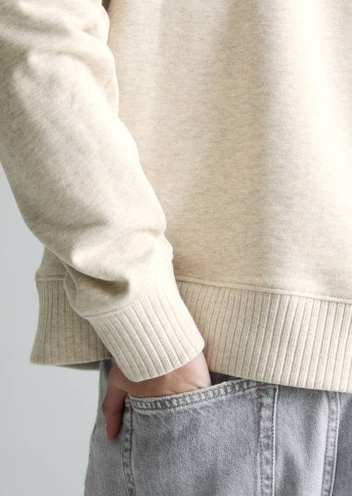 DfC Sweatshirt relaxed Desert Melange in detail view