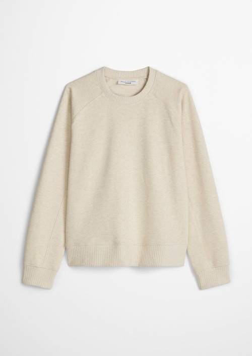 DfC Sweatshirt relaxed — Desert Melange