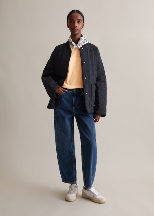 Quilted jacket regular — Blue Depths