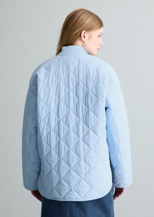 Quilted jacket regular — Blue Dusk (alternate view)