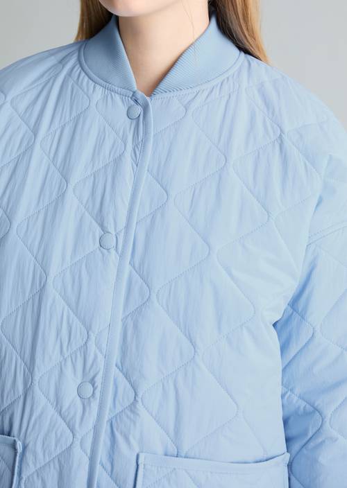 Veste matelassée regular Blue Dusk en vue détaillée