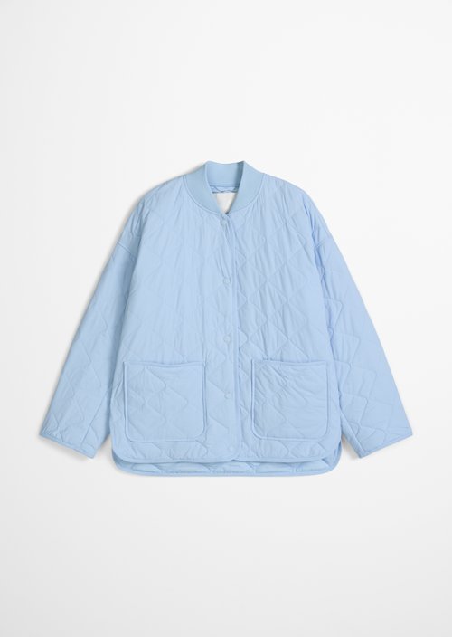 Quilted jacket regular — Blue Dusk