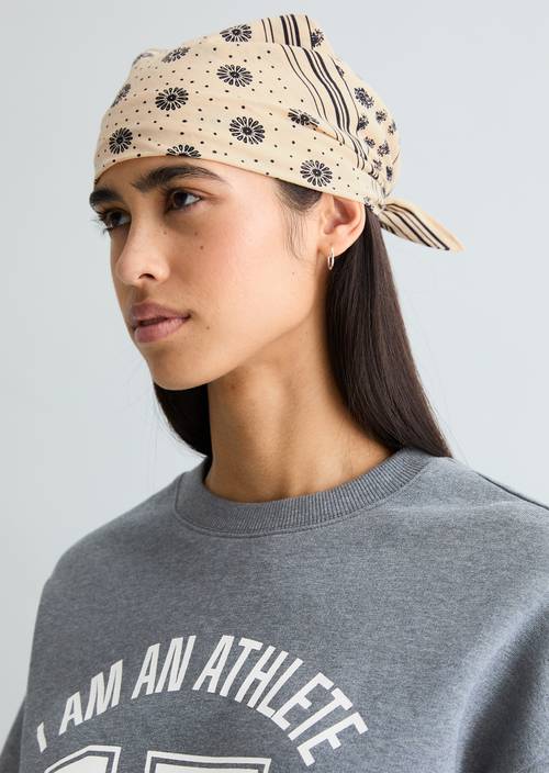 Bandana Light Orange worn on model