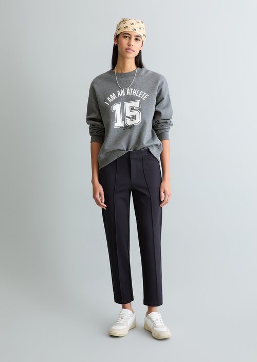 Jersey pants slim — Blue Depths