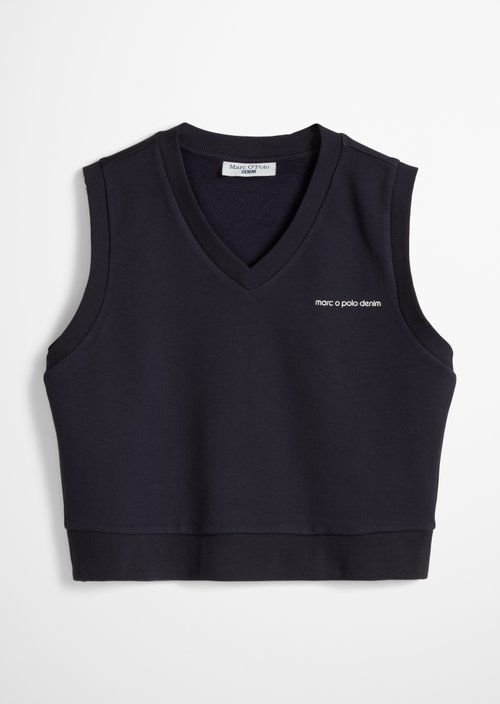 Sweat V-neck sweater regular — Blue Depths