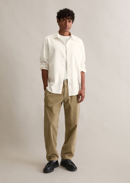 Regular shirt — Silky White