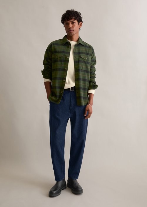 Overshirt — Dark Green